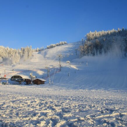 station de ski de La Bresse Hohneck dans le massif des Vosges